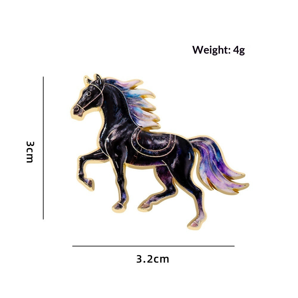 Cute Animal Zodiac Year Gift Jewelry Clothing Accessory Brooch