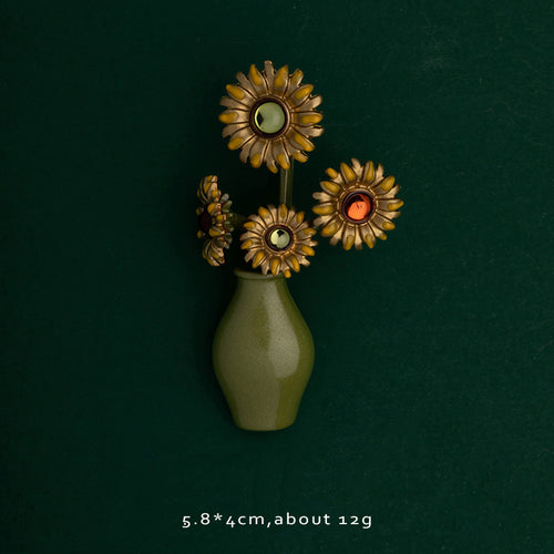 Animal Plant Lapel Fruit Food Mixed Brooch