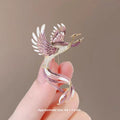 Chinese-style Phoenix Coming And Presenting Brooch High-end Sense Of Luxury