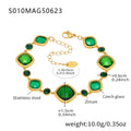 18k Gold-Plated Summer Beach-Style Light-Luxury Anklet Foot Jewelry