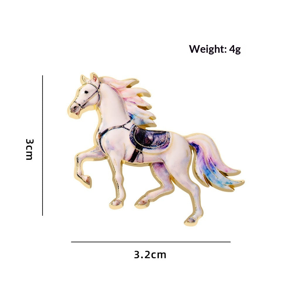 Cute Animal Zodiac Year Gift Jewelry Clothing Accessory Brooch