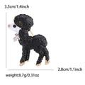 Creative And Cute Alloy Enamel Sheep Brooch A Versatile Personality-driven Accessory For Clothing