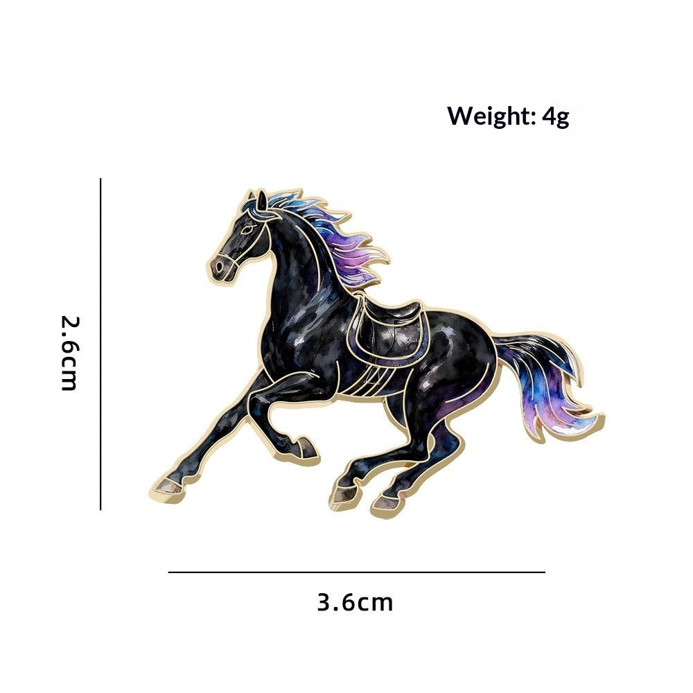 Cute Animal Zodiac Year Gift Jewelry Clothing Accessory Brooch