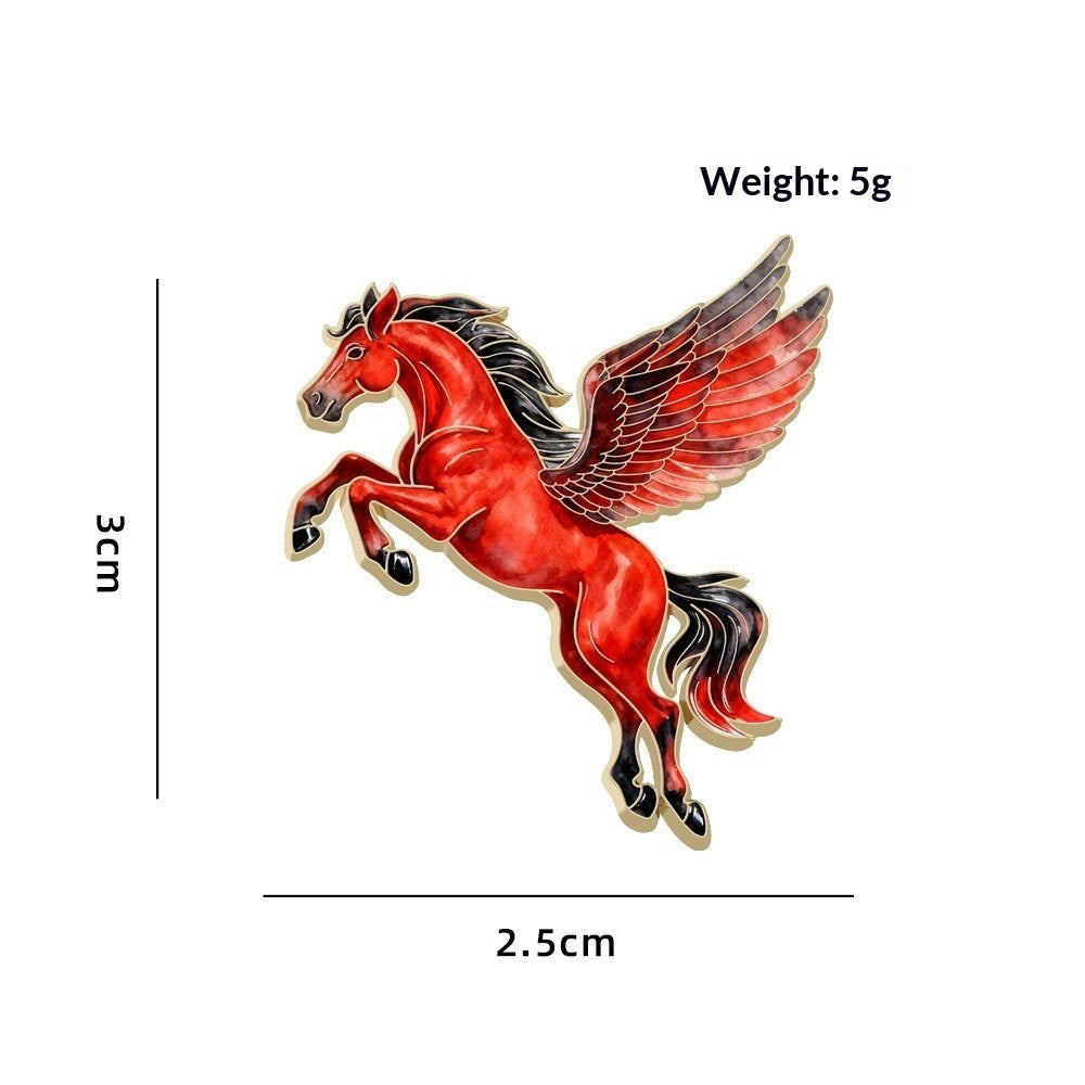 Cute Animal Zodiac Year Gift Jewelry Clothing Accessory Brooch