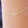 The Letter Bracelet Can Be Customized With Two English Letters.