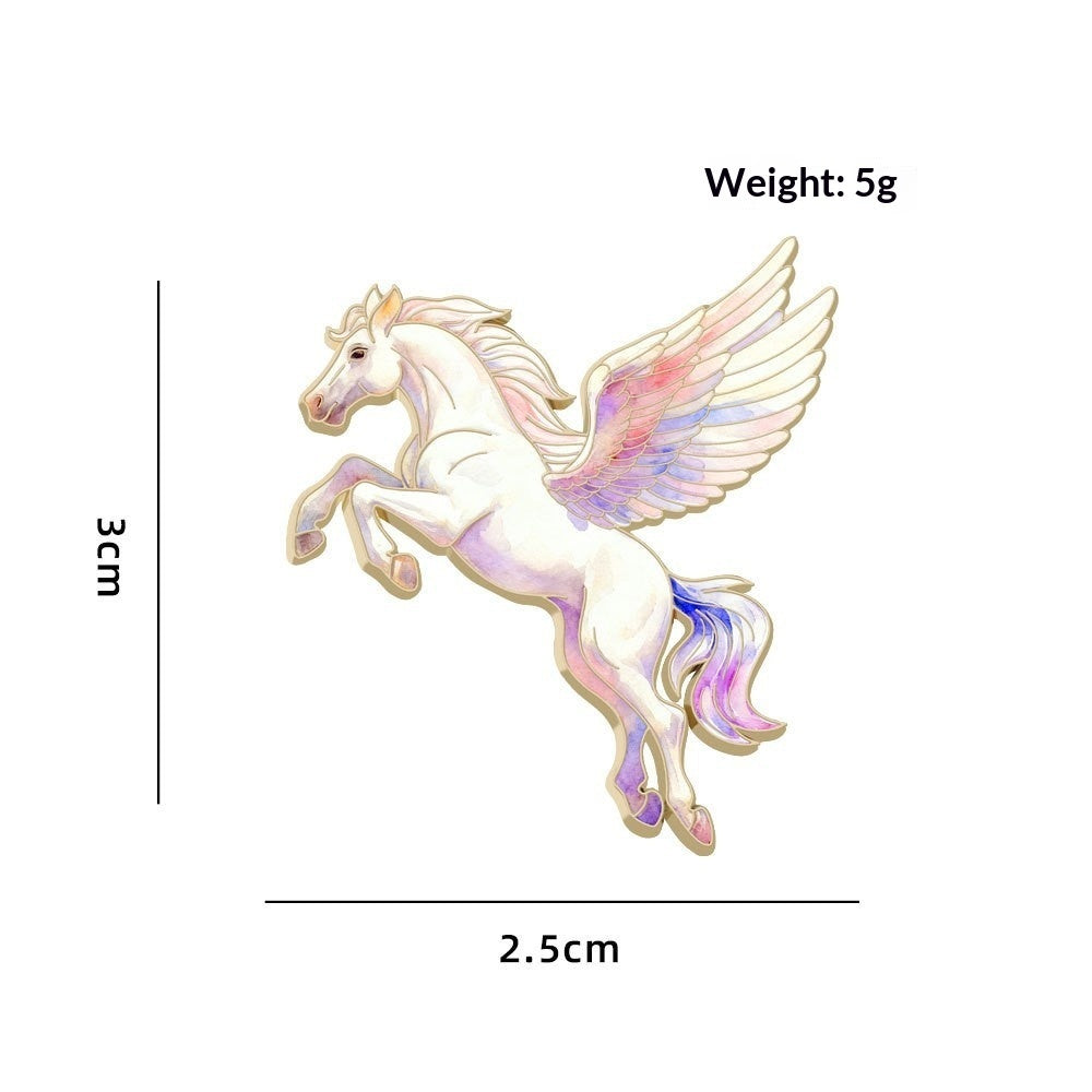 Cute Animal Zodiac Year Gift Jewelry Clothing Accessory Brooch
